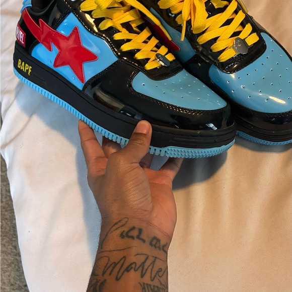 Bape Shoes Marvel